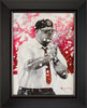 Ohio's Praise Framed Fine Art - Espresso Walnut Wood Frame - Ohio Stadium